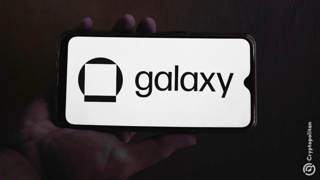 Galaxy Executive Says Young Heirs Could Drive Mass Crypto Adoption Galaxy Digital sinks.webp.webp