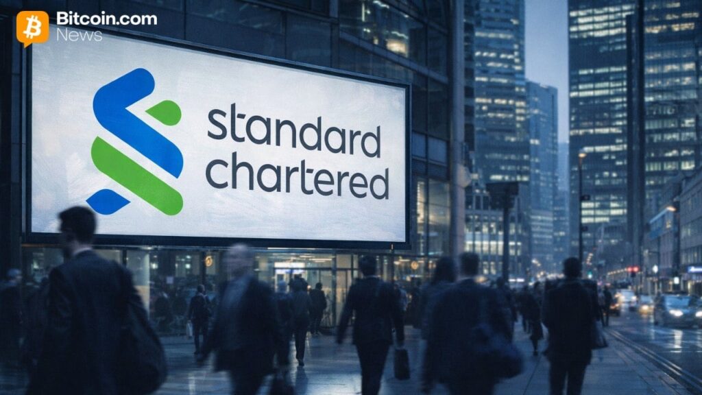 Bitcoin.com NewsCrypto Goes Mainstream as Standard Chartered Deepens Digital Asset PushStandard Chartered Accelerates Institutional Crypto Adoption Through Strategic Partnership with B2C2, Connecting Global Banks…. 7 hours ago Standard chartered b2c2.jpg